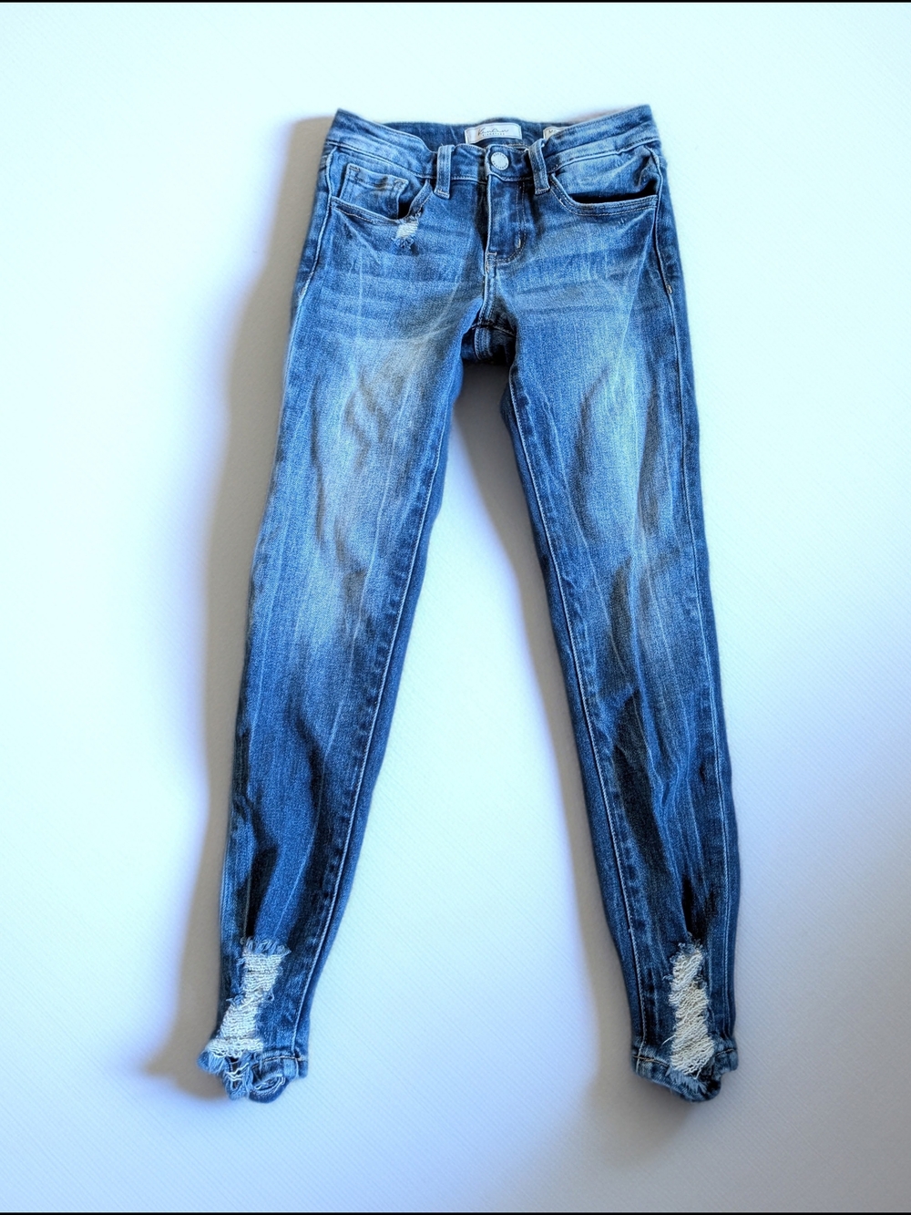 KanCan Signature Youth 12 Distressed Skinny Jeans